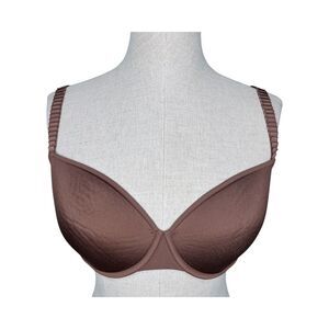 ThirdLove 24/7 Classic T-Shirt Bra sz 30F * Cocoa Brown Underwire Smooth Cup